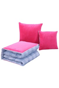 Order solid color plaid crystal velvet dual-purpose pillow quilt Car sofa cushion pillow manufacturer 40*40cm / 45*45cm / 50*50cm TAGS Neighborhood Welfare Association Booth Game Show Online Event ZOOM MEETING Event TEE, Online Event Gifts SKBD027 detail view-13